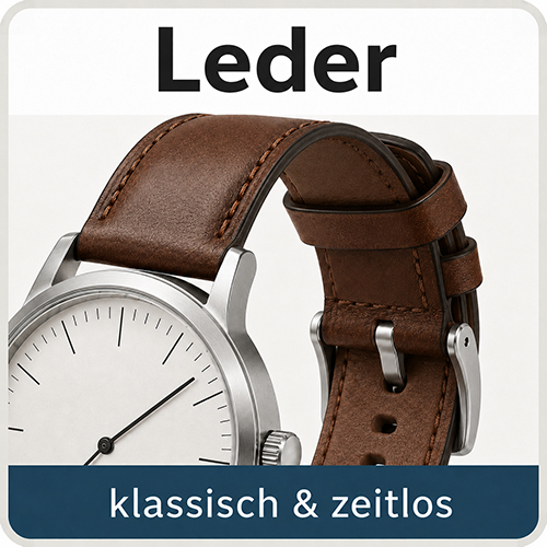 Leder Uhrenarmband