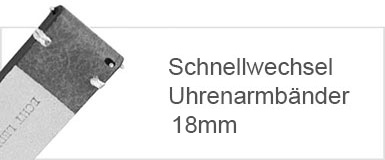 Schnellwechsel Uhrenarmband 18mm