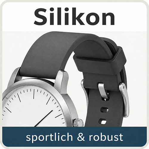 Silikon Uhrenarmband