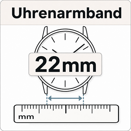 Uhrenarmband in 22mm