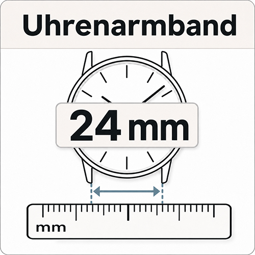 Uhrenarmband in 24mm