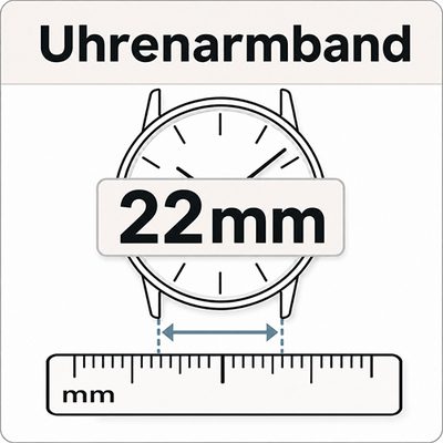 Uhrenarmband in 22mm