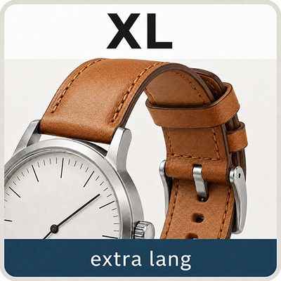 XL Uhrenarmbänder – extra lang