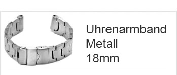 Uhrenarmband in 18mm aus Metall