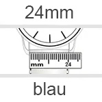 Uhrenarmband 24mm blau