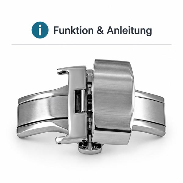 Funktion und Anleitung der Butterfly-Schließe