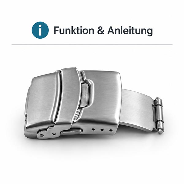 Funktion und Anleitung der Sicherheitsfaltschließe