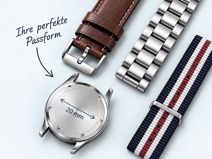 Das passende Uhrenarmband finden