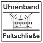 Uhrenarmbänder mit Faltschließe