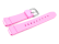 Uhrenarmband Casio f. Baby-G BGA-101-4B, Kunststoff (Resin), pink