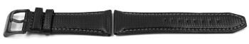 Festina Uhrenarmband f. F16569, Leder, schwarz, geprägt