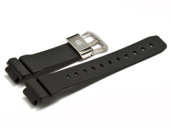 Uhrenarmband Casio für GB-6900B-1ER, Kunststoff, schwarz