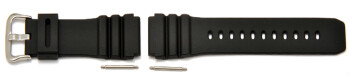 Uhrenarmband Casio f. MDV-106, Kunststoff, schwarz