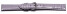Uhrenarmband - echt Leder - Kroko Prägung - Flieder 16mm Stahl