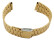 Uhrenarmband Casio A168WG-9 A168WG A168WG-9B Edelstahl goldfarben