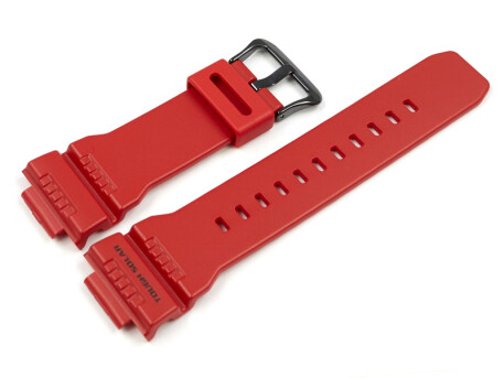 Uhrenarmband Casio für GW-7900RD-4, GW-7900RD Kunststoff, rot