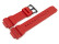 Uhrenarmband Casio für GW-7900RD-4, GW-7900RD Kunststoff, rot