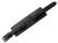 Uhrenarmband - Leder - Voll-Unterlage - schwarz / blaue Naht 18mm Stahl