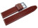 Uhrenarmband Silikon Rillen Bordeaux