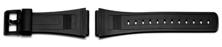 Uhrenarmband Casio für W-71MV, W-86, Kunststoff, schwarz