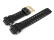 Ersatz-Uhrenarmband Casio glänzende Oberfläche  f. GD-350BR schwarz aus Kunststoff