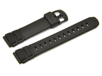Casio Uhrenarmband f. HDA-600, HDA-600B, Kunststoff, schwarz