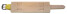 Uhrenarmband - Leder - Business - mit Unterlage - gelb 10mm Gold