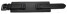 Uhrenarmband - Leder - Voll-Unterlage - schwarz 20mm Stahl