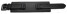 Uhrenarmband Leder Voll-Unterlage schwarz 20mm Stahl
