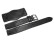 Uhrenband Leder mit Unterlage Bundeswehr (Bund) schwarz 22mm Stahl