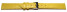 Uhrenarmband Leder gelb 22mm Gold Safari