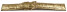 Uhrenarmband gepolstert Kroko Prägung Gold 18mm Stahl