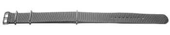 Uhrenarmband - Nylon - Nato - graubeige 18mm