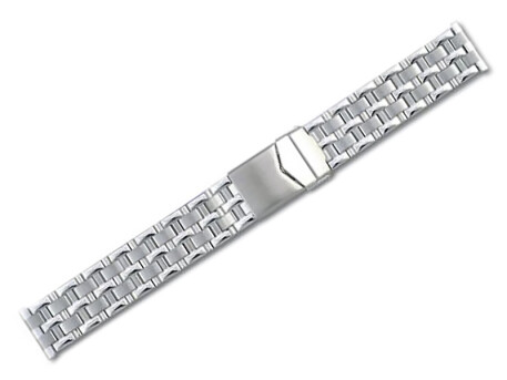 Edelstahl Metall Uhrenarmband - 18,20 mm