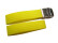 Faltschließe - Silikon - Stripes - gelb 20mm