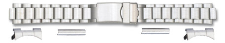 Stahl Uhrenarmband mit zwei Anstößen - 18,20,22mm