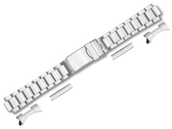 Stahl Uhrenarmband mit zwei Anstößen - 18,20,22mm