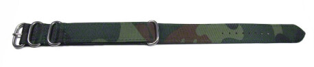 Uhrenarmband - Nylon - Nato - Tarnfarbe - Camouflage