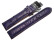 Butterfly - echt Strauss - dunkelblau 18mm schwarz
