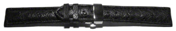 Butterfly - echt Strauss - schwarz 18mm schwarz