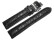 Butterfly - echt Strauss - schwarz 18mm schwarz