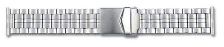 Edelstahl Metall Uhrenarmband - 22mm