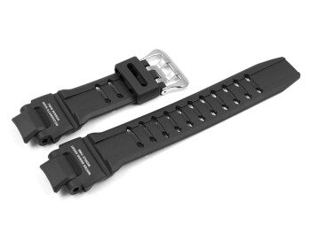 Uhrenarmband Casio f. GA-1000-1A, GA-1000, Kunststoff, schwarz