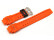 Ersatzuhrenarmband Casio GA-1000, GA-1000-4AER, Kunststoff, orange