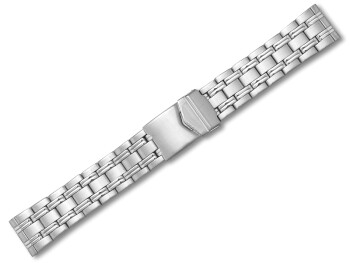 Stahl Metall Uhrenarmband Massiv-Optik II - 18mm