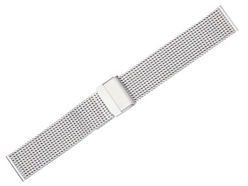 Milanaise Uhrenarmband aus dickem Edelstahl - 22mm