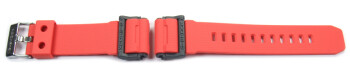Ersatz-Uhrenarmband Casio f. GD-400, GD-400-4, Kunststoff, rot
