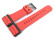 Ersatz-Uhrenarmband Casio f. GD-400, GD-400-4, Kunststoff, rot
