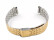 Uhrenarmband Casio für LA680WEGA-9, LA680WEGA, Edelstahl, goldfarben