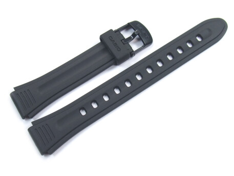 Ersatzband Casio für LW-201, LW-201G - Uhrenarmband aus Kunststoff schwarz